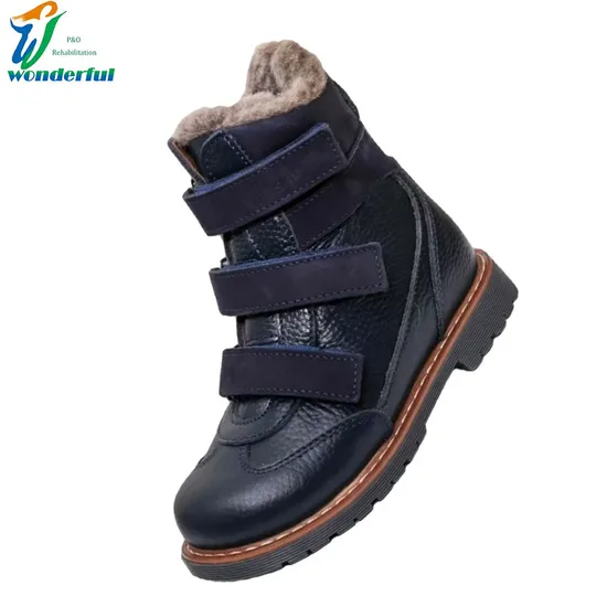 Non-Slip Winter Childrens′ Shoes for Healthy Foot Development Flat Foot Correction Knee Ankle Orthosis Factory Price Danny Shoes