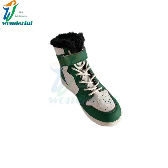 Podiatrist Recommended Blue Winter Warm Non-Slip Orthopedic Shoes for Children