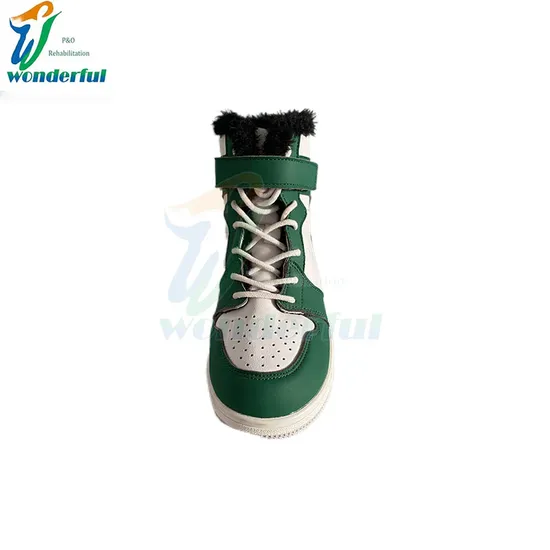 Podiatrist Recommended Blue Winter Warm Non-Slip Orthopedic Shoes Made in China