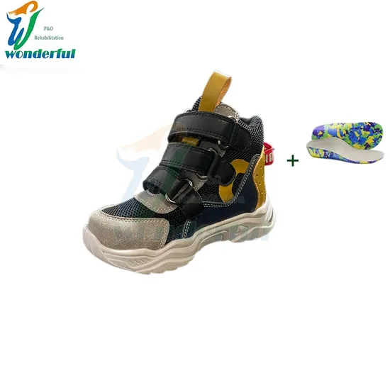 Podiatrist Recommended Orthopedic Non-Slip Mesh Leather Sports Orthopedic Shoes