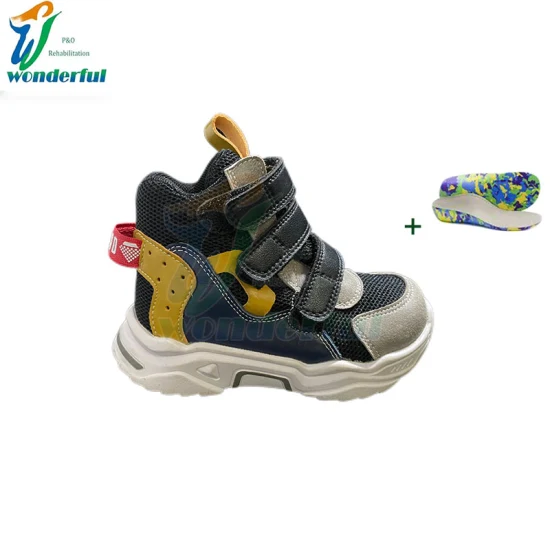 Podiatrist Recommended Orthopedic Non-Slip Mesh Leather Sports Orthopedic Shoes