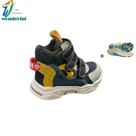 Podiatrist Recommended Orthopedic Non-Slip Mesh Leather Sports Orthopedic Shoes