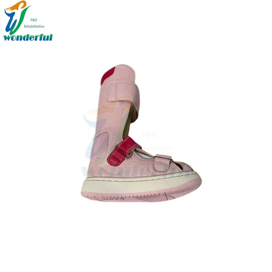 Podiatrist Recommended Pink Ankle Joint Non-Slip Breathable Orthopedic Shoes Made in China