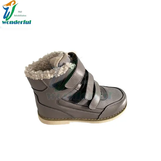 Podiatrist Recommended Warm Winter Sandals Non-Slip Orthopedic Shoes