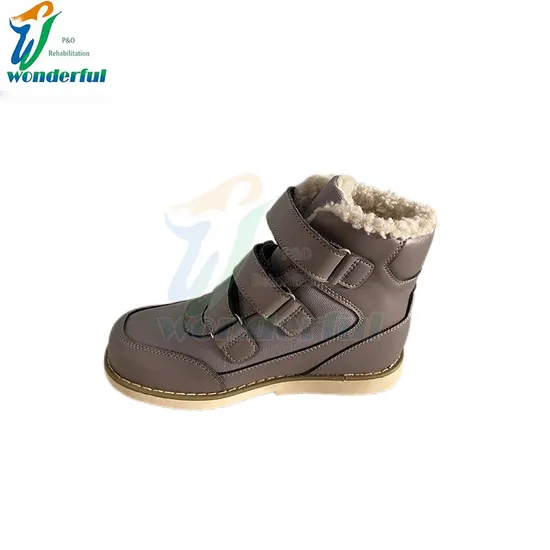 Podiatrist Recommended Warm Winter Sandals Non-Slip Orthopedic Shoes