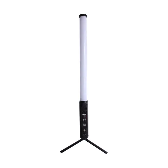 LCL Wireless Smart Remote Control Battery Pixel Light RGBWA DMX512 Stand LED Tube Light