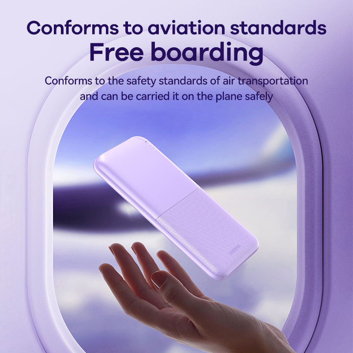 Remax New RPP-23 Mini slim Portable Power Banks Wireless rohs fast charging Battery Charger 10000Mah Power Bank Manufacturer and Supplier Solutions