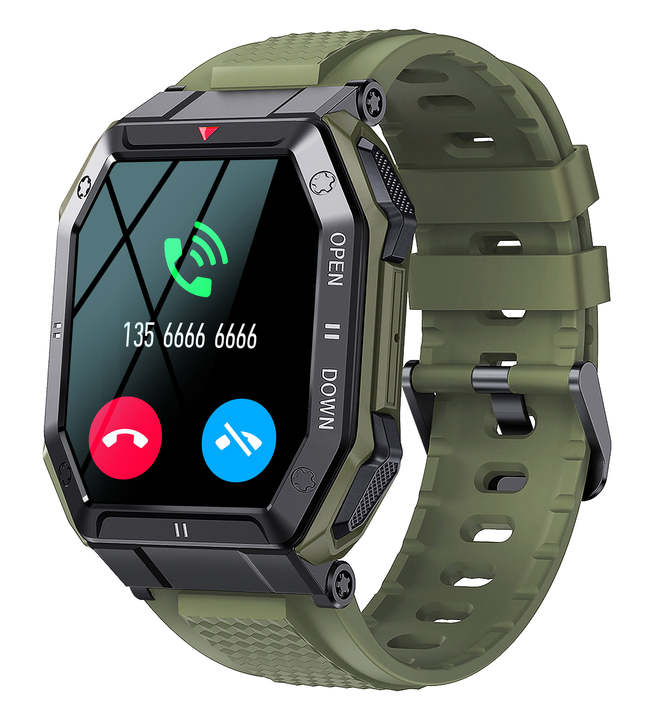 2023 Trendy Fashion Durable men watch waterproof multifunction metal sports relogio smartwatch masculino