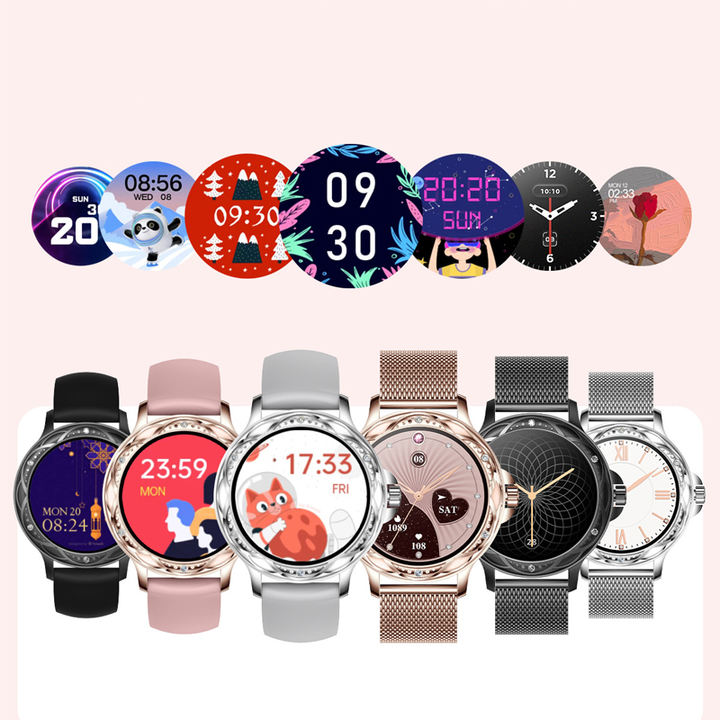 Fashion Smartwatch Lcd Display Ladies Gift Smart Bracelets Wearable Devices Smart Watch 4g