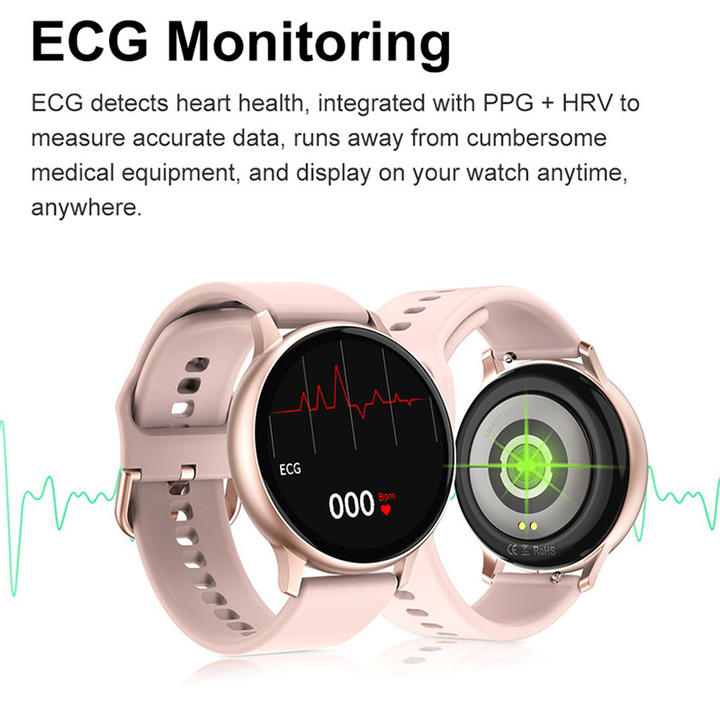 High Quality Waterproof Smart Watch with Blood Pressure Heart Rate Healthy Tracker BT Smart Bracelet