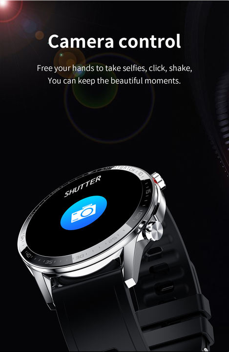 Wholesale Health Blood Pressure Heart Rate Monitor Smartwatch BT In Call HD Screen Camera Control Touch Watch China Exporter