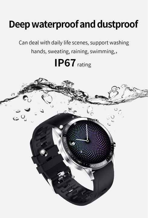 Wholesale Health Blood Pressure Heart Rate Monitor Smartwatch BT In Call HD Screen Camera Control Touch Watch China Exporter