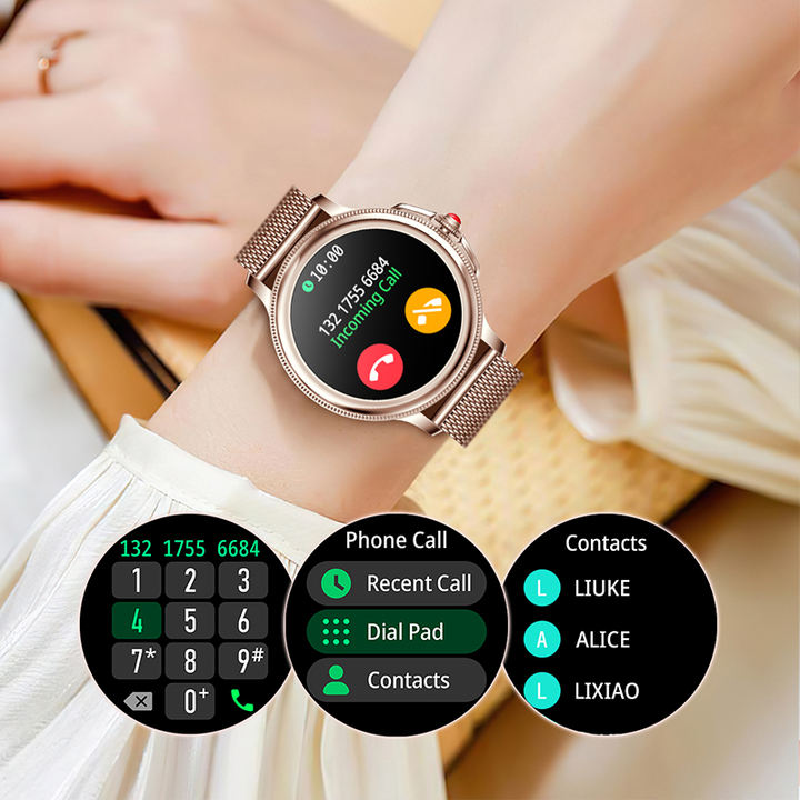 new fashion girls boys stainless steel smart watches gift set relojes inteligentes smartwatch