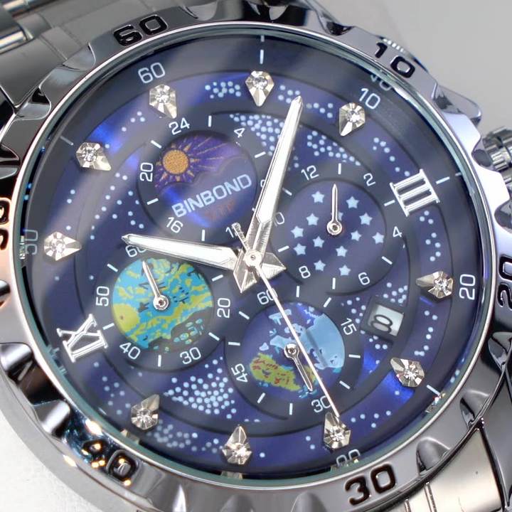 BINBOND 3225 Top Brand Luxury Fashion Watch Men Waterproof Week Date Clock Sport Watch Men Quartz Wristwatch Relogio Masculino Manufacturing Solutions