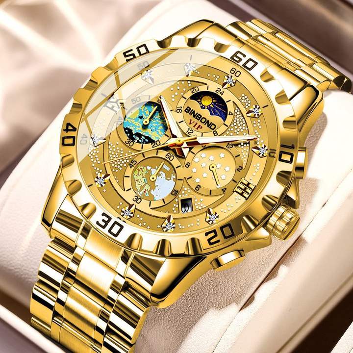 BINBOND 3225 Top Brand Luxury Fashion Watch Men Waterproof Week Date Clock Sport Watch Men Quartz Wristwatch Relogio Masculino Manufacturing Solutions