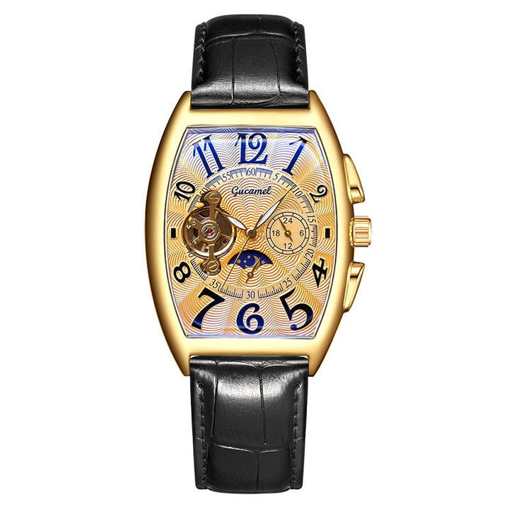 GUCAMEL G065 Mechanical Watches Bucket Type Mechanical Mens Watches Fully Automatic Tourbillon Automatic Mechanical Watch Direct from Factory