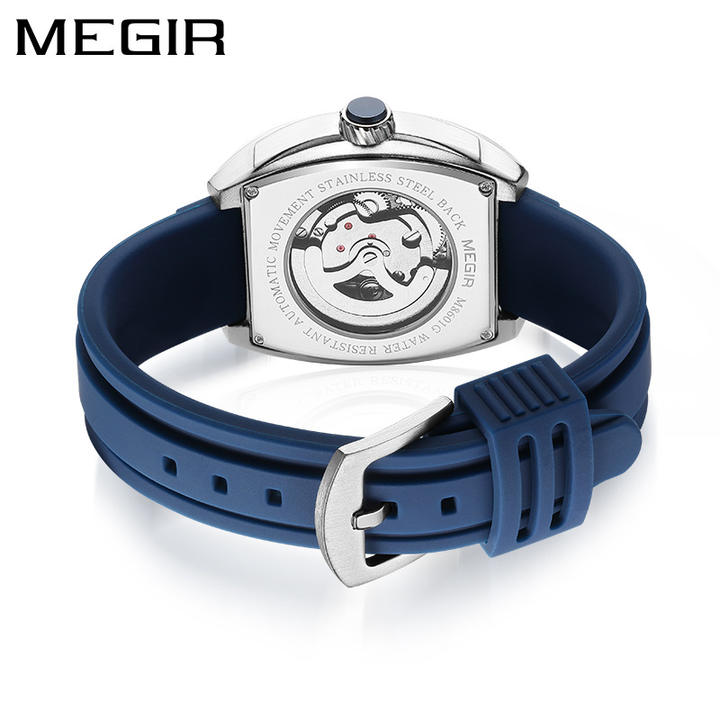 MEGIR 8601 Men's Luxury Fashion Automatic Watch New Sport Mechanical Design Waterproof Luminous Wristwatch Relogio Business