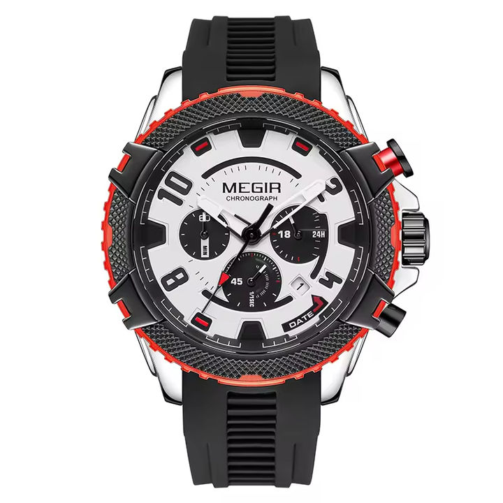Megir 2200 Luxury Chronograph Men Wrist Watches Waterproof Fashion Sport Watch For Man B2B Factory Pricing Processing