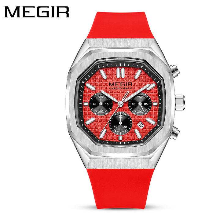 Megir 2215 Original Brand Waterproof Luxury Men Chronograph Quartz Watch New Wrist Watches High-Volume Manufacturing