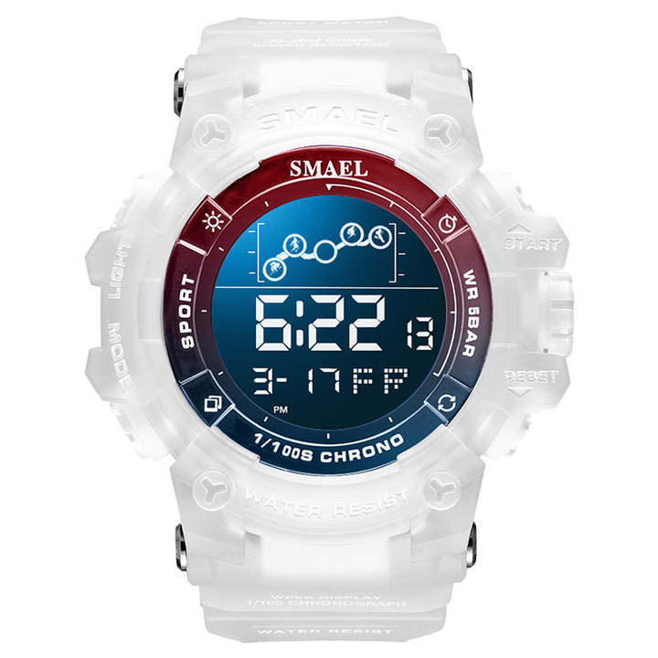 SMAEL 8082 New design Digital watch men's watches waterproof black Sport digital watches for mens sports Contract-Based Manufacturing