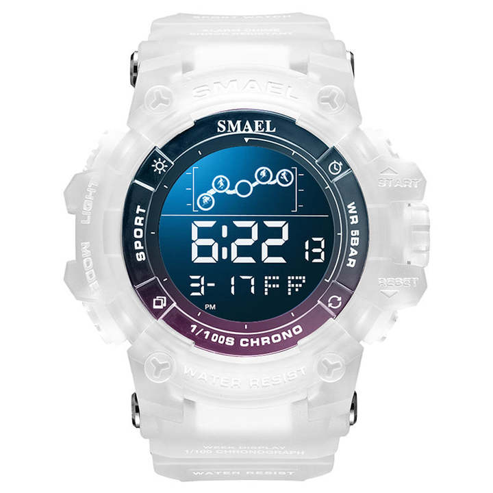 SMAEL 8082 New design Digital watch men's watches waterproof black Sport digital watches for mens sports Contract-Based Manufacturing