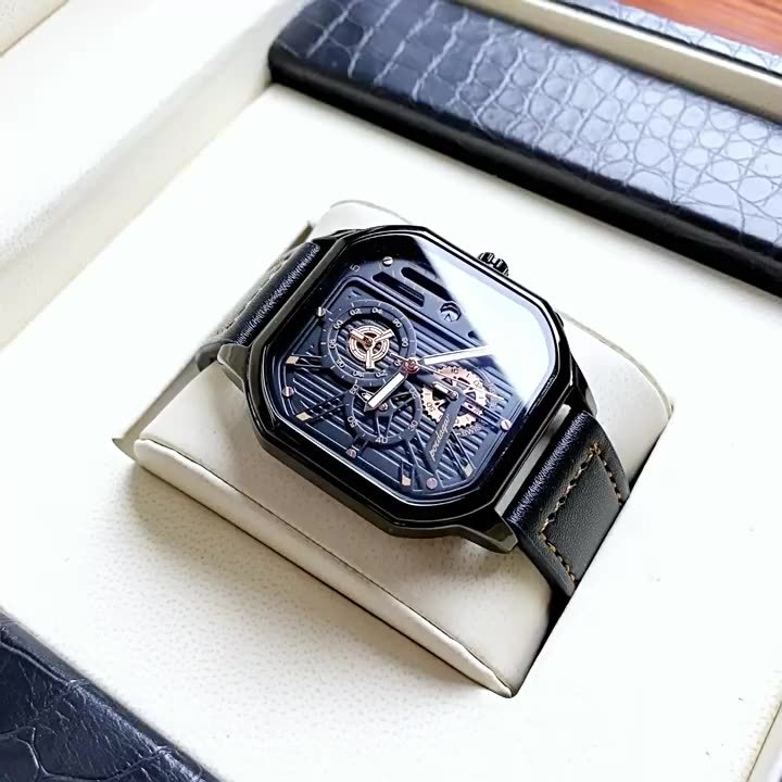Sports Casual Luxury Bracelet Set Gift Box Fashion Wrist Quartz Watch Hot Sale Business for Men Glass Fashion Jewelry Alloy 22mm Manufacturing & Supply Trade