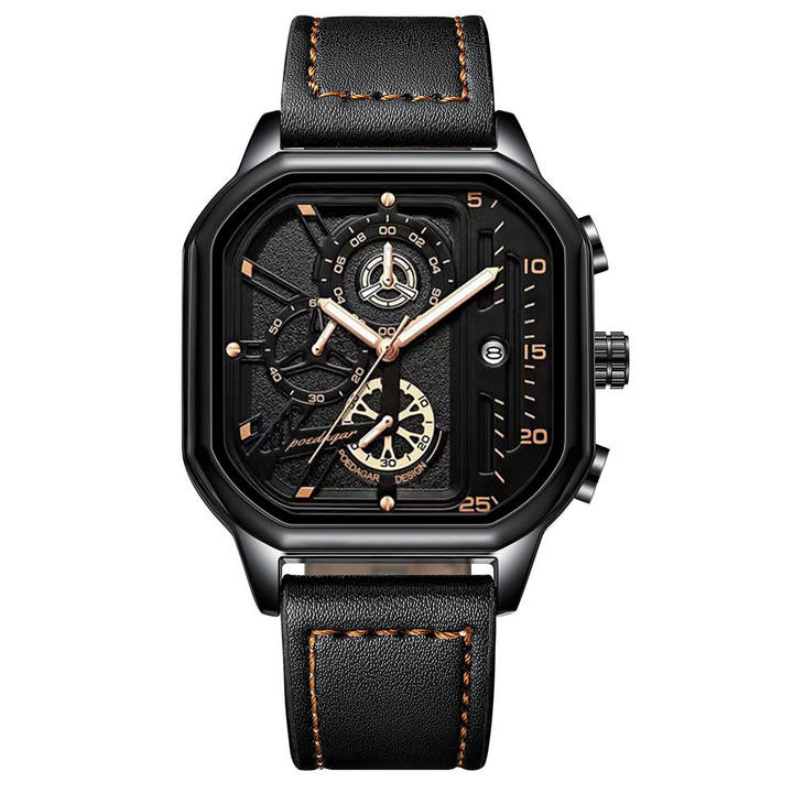 Sports Casual Luxury Bracelet Set Gift Box Fashion Wrist Quartz Watch Hot Sale Business for Men Glass Fashion Jewelry Alloy 22mm Manufacturing & Supply Trade