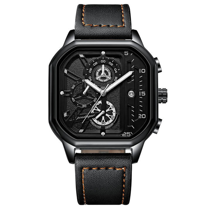 Sports Casual Luxury Bracelet Set Gift Box Fashion Wrist Quartz Watch Hot Sale Business for Men Glass Fashion Jewelry Alloy 22mm Manufacturing & Supply Trade