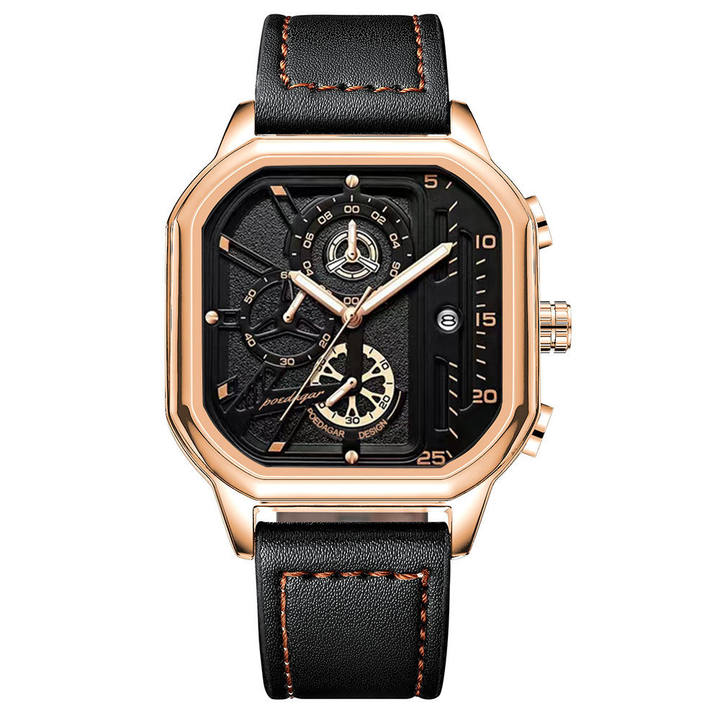 Sports Casual Luxury Bracelet Set Gift Box Fashion Wrist Quartz Watch Hot Sale Business for Men Glass Fashion Jewelry Alloy 22mm Manufacturing & Supply Trade