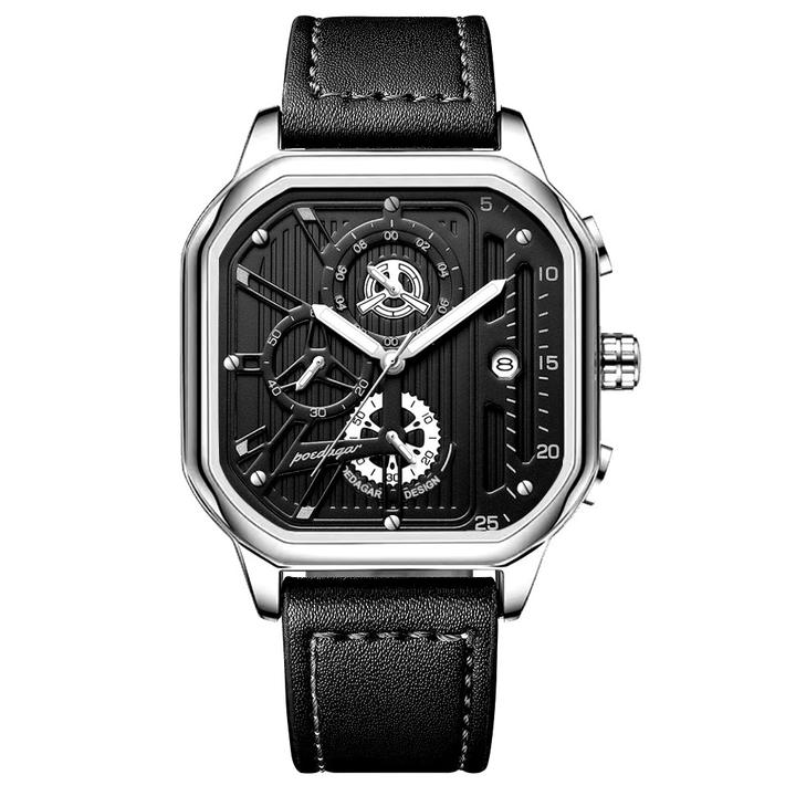 Sports Casual Luxury Bracelet Set Gift Box Fashion Wrist Quartz Watch Hot Sale Business for Men Glass Fashion Jewelry Alloy 22mm Manufacturing & Supply Trade