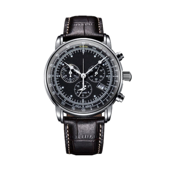 Watch for man Classic Leather strap chronograph custom logo Business casual quartz watches Custom Manufacturing Custom Solutions