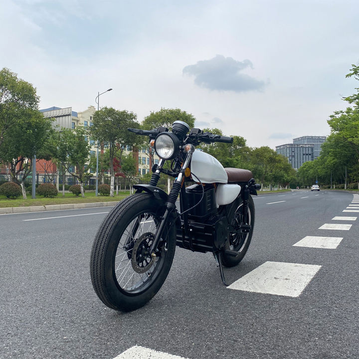 2000W 72V Vintage Electric Motorcycle Fashion Street Bike Touring Motorcycles Front and Rear Disc Brake Wholesale B2B Pricing Outlet