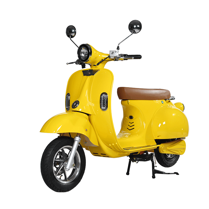 2023 Hot Sale Vintage Electric Scooter Bike 1200W 60V High Speed Adult Electric Bike Motorcycle