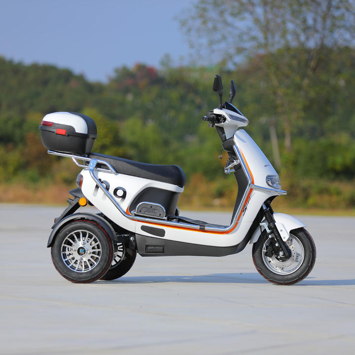 2023 New 3 Wheel Electric Bicycle Motorcycle 800W 40KM/H 3 Wheel Electric Moped Scooter For Adults Affordable Wholesale Services