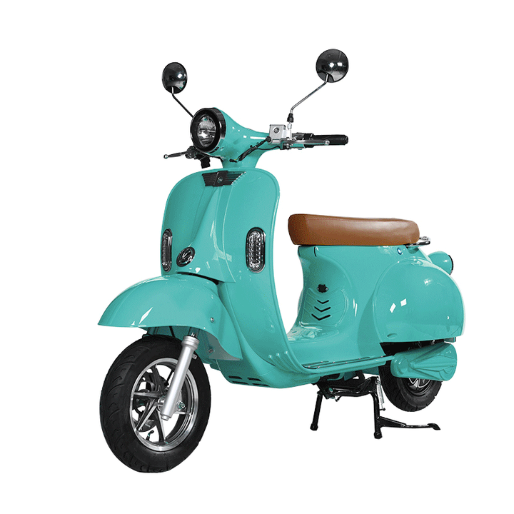 2023 Wholesale Vintage Electric Bike 1200W 60V Popular Electric Moped Electric Motorcycle Scooter