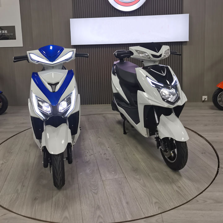 2024 Hot Sale 1000W Vintage Electric Motorcycle Delivery Ebike Electric Moped Scooter For Adults Discount Wholesale Production