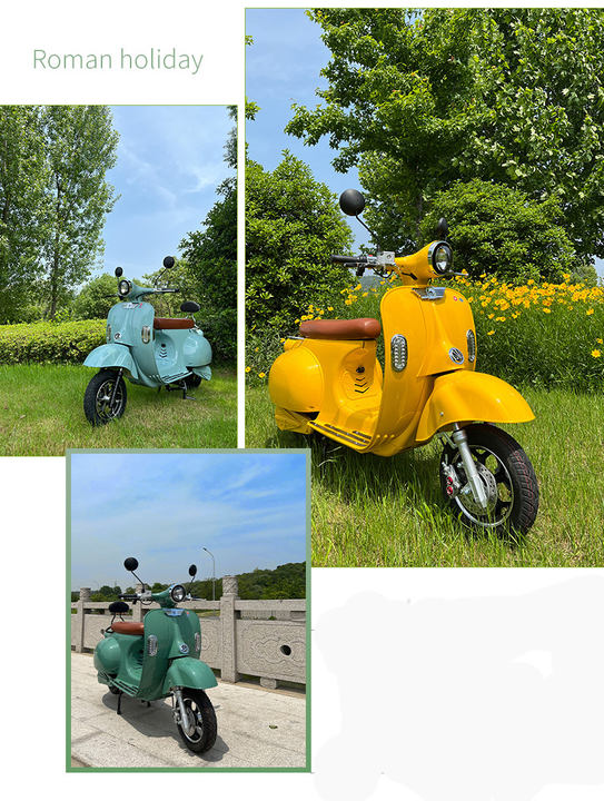 High Quality 1200W 60V Electric Moped Lead Acid Bike Fast Adult Electric Motorcycle Scooters Factory Authorized Wholesale Export