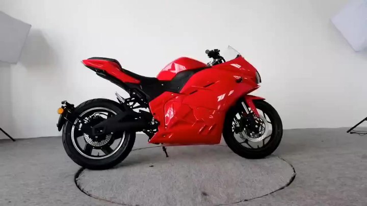 High Speed 3000W Electric Scooter Bike 80km/h Vintage Electric Sport Motorcycle Electric Moped For Adults Production Wholesale Operations