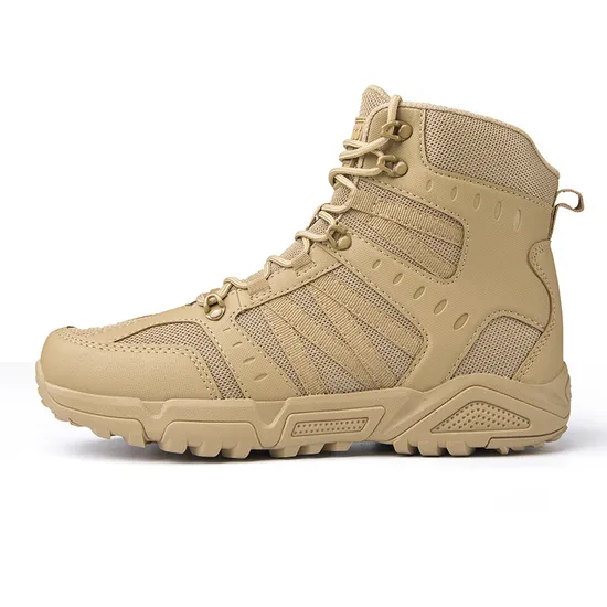 Camping Hiking Boots Men′s Training Boots Outdoor Boots Desert Boots Combat Boots