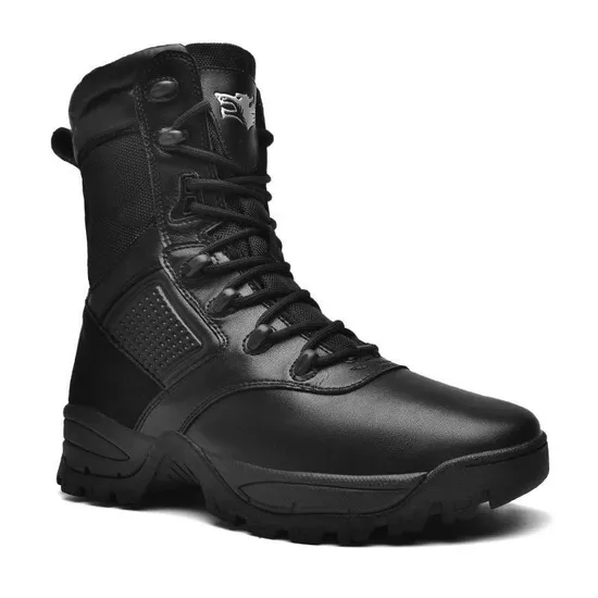 Combat Boots High-Top Field Hiking Winter Warm Men′ Outdoor Flying Shoes