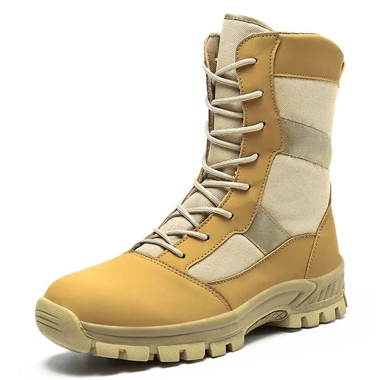 Combat Boots High Top Outdoor Desert Boots for Men