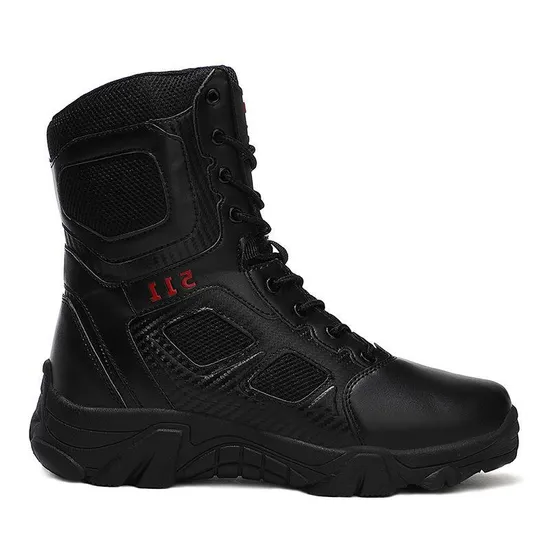 Combat Boots Men′ S Non-Slip Desert Outdoor Hiking High-Top