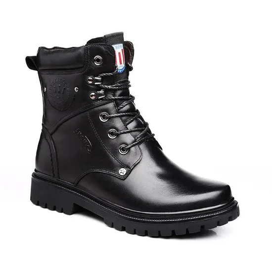 Combat Boots Tactical Boots Non-Slip Wear-Resistant Cotton Boots Ground Combat Boots Men