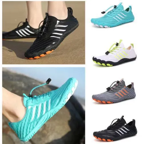 New Leisure Swimming Wading Shoes Five Fingers Fitness Outdoor Couples Beach Diving Upstream Stream