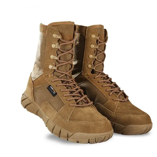 Outdoor Hiking Shoes Men′s Combat Boots Mountain Land Warfare