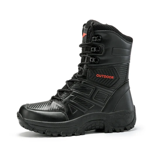 Tactical Boots Men′ S Outdoor High-Top Combat Boots