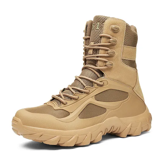 Tactical Boots Men′s Outdoor Flying Boots