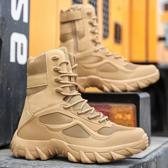 Tactical Boots Men′s Outdoor Flying Boots