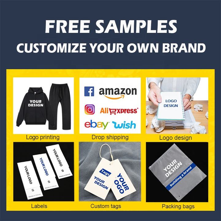 High Quality Heavyweight French Terry Oversize Zip Up Hoodie And Straight Leg Pants Sets Supplier Wholesale Production