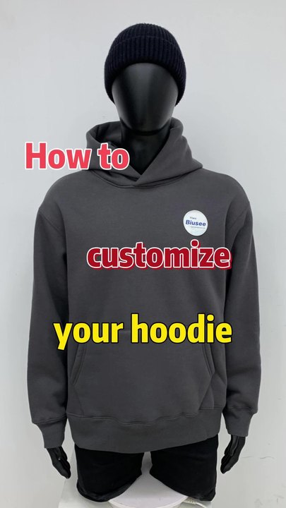 Hoodie Manufacturer High Quality 100% Cotton Blank Oversized Pull Over Hoodie Custom Heavyweight Man Hoodie